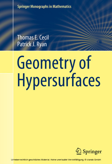 Geometry of Hypersurfaces main product photo