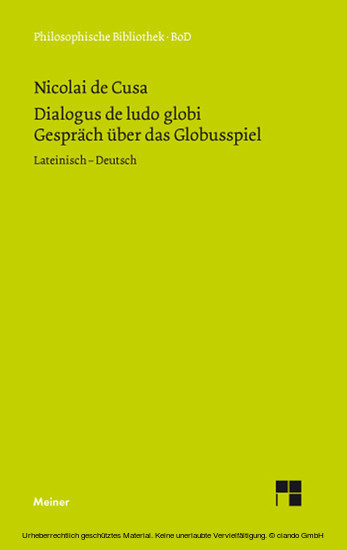 Dialogus de ludo globi. Über das Globusspiel main product photo