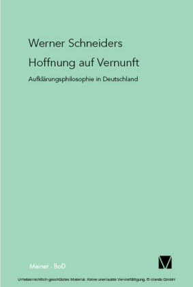 Hoffnung auf Vernunft