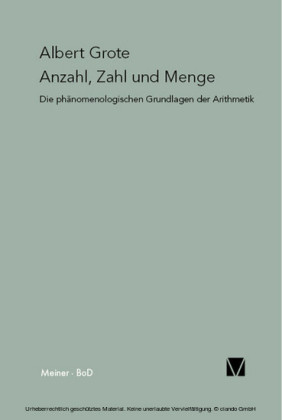 Anzahl, Zahl und Menge