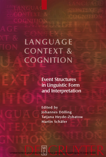 Event Structures in Linguistic Form and Interpretation main product photo