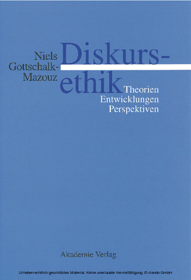 Diskursethik main product photo