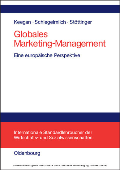 Globales Marketing-Management main product photo
