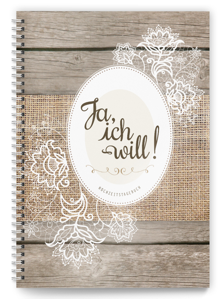 Hochzeitstagebuch "Ja, ich will!" main product photo
