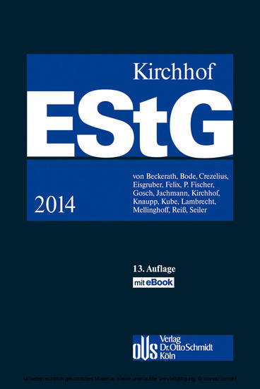 Einkommensteuergesetz main product photo