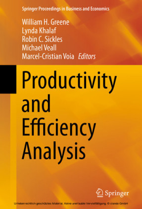 Productivity and Efficiency Analysis