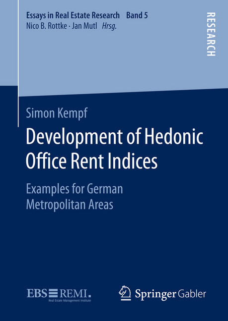 Development of Hedonic Of?ce Rent Indices main product photo