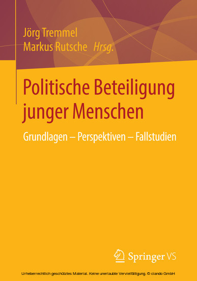 Politische Beteiligung junger Menschen main product photo