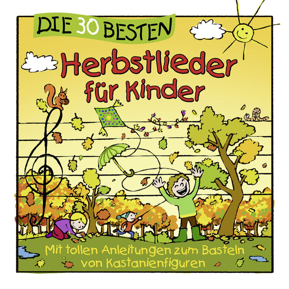 Die 30 besten Herbstlieder für Kinder, 1 Audio-CD main product photo