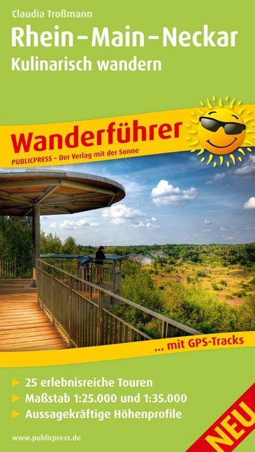 PublicPress Wanderführer Rhein - Main - Neckar, Kulinarisch Wandern main product photo