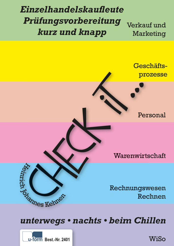 Check iT - Einzelhandelskaufleute Prüfungsvorbereitung, kurz und knapp main product photo