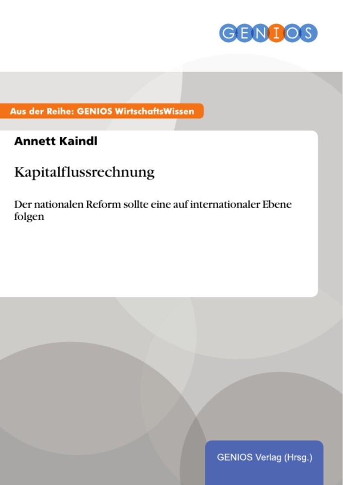 Kapitalflussrechnung main product photo