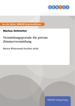 Vermittlungsportale für private Zimmervermittlung