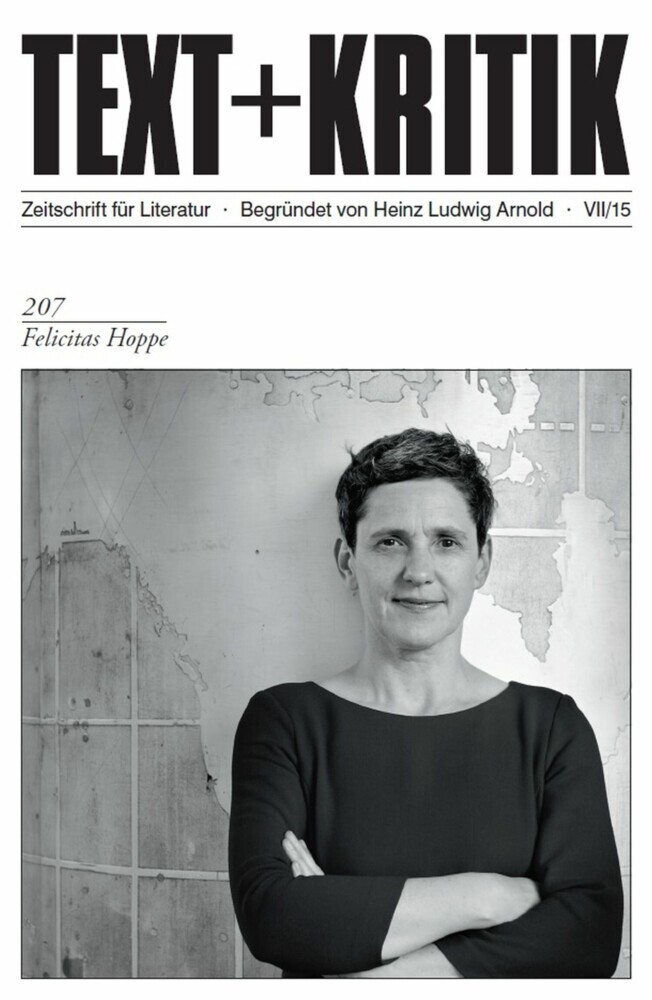 TEXT+KRITIK 207 - Felicitas Hoppe main product photo