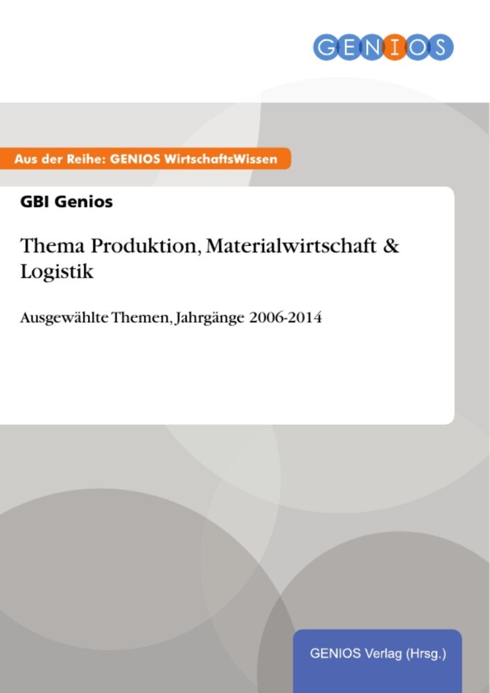 Thema Produktion, Materialwirtschaft & Logistik main product photo
