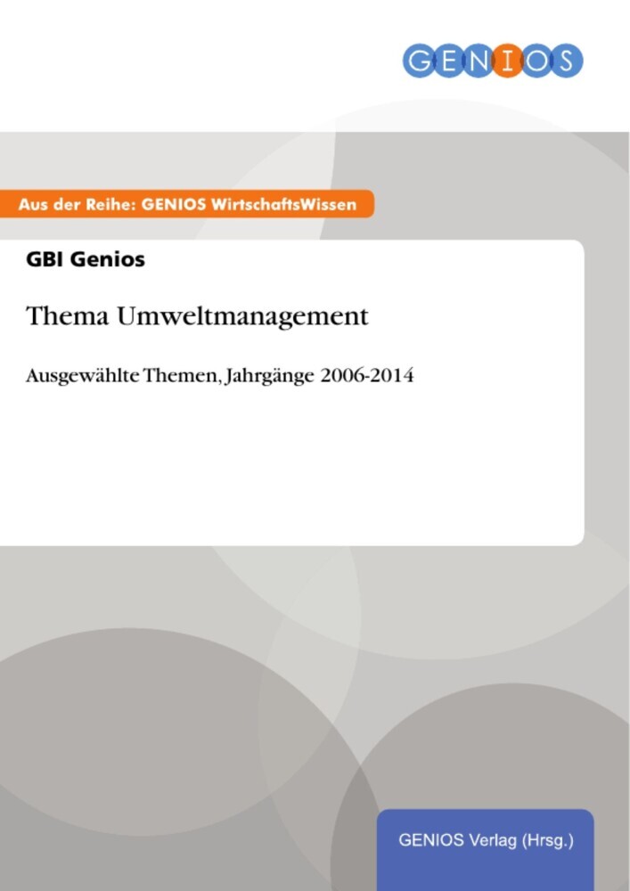 Thema Umweltmanagement main product photo