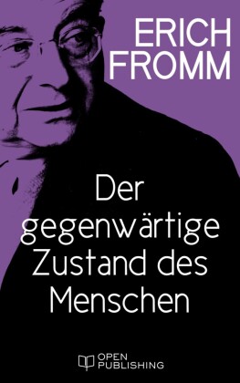 Der gegenwärtige Zustand des Menschen