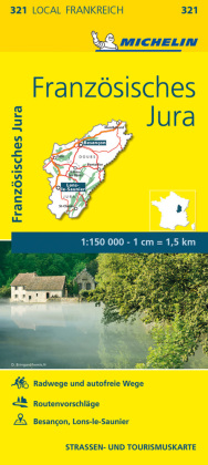 Michelin Karte Französisches Jura