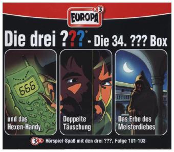 Die drei ???. Box.34, 3 Audio-CDs (Box). Box.34, 3 Audio-CD