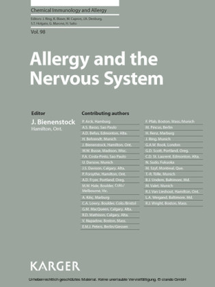 Allergy and the Nervous System