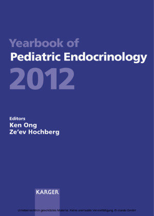 Yearbook of Pediatric Endocrinology 2012