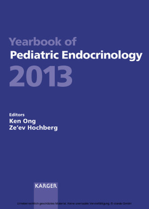 Yearbook of Pediatric Endocrinology 2013