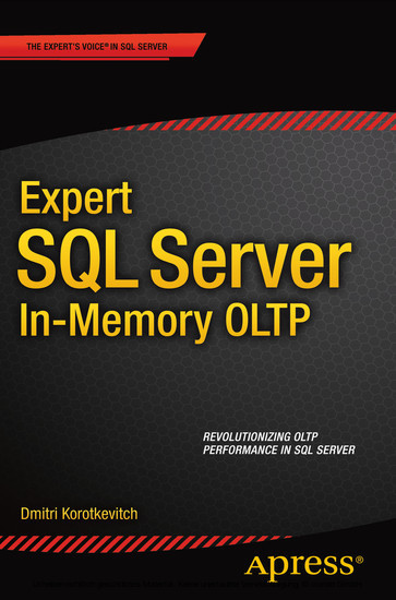 Expert SQL Server in-Memory OLTP main product photo