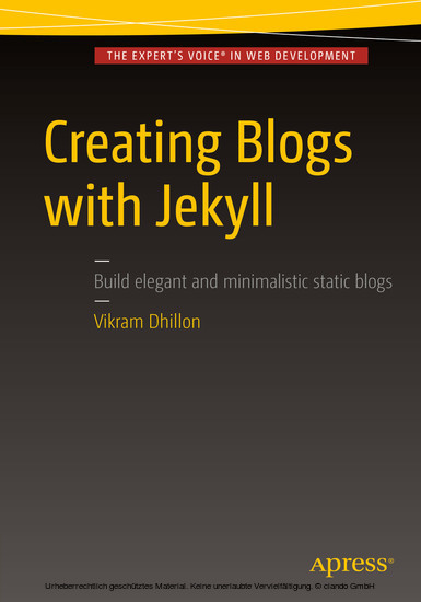 Creating Blogs with Jekyll main product photo