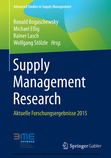 Supply Management Research main product photo