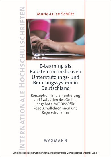 E-Learning als Baustein im inklusiven Unterstützungs- und Beratungssystem in Deutschland main product photo