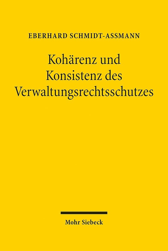 Kohärenz und Konsistenz des Verwaltungsrechtsschutzes main product photo