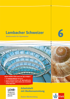 Lambacher Schweizer Mathematik 6. Ausgabe Baden-Württemberg, m. 1 Beilage
