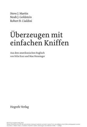 Überzeugen mit einfachen Kniffen