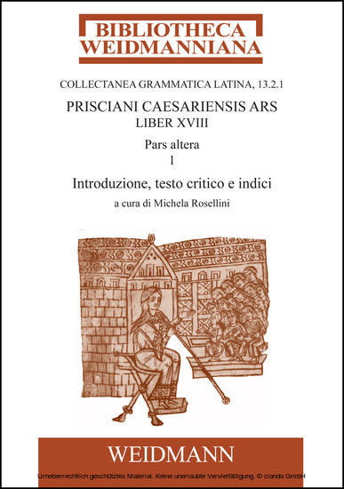Prisciani Caesariensis Ars, Liber XVIII, Pars altera, 1 main product photo