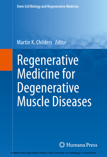 Regenerative Medicine for Degenerative Muscle Diseases main product photo