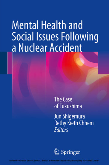 Mental Health and Social Issues Following a Nuclear Accident main product photo