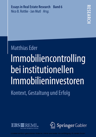 Immobiliencontrolling bei institutionellen Immobilieninvestoren main product photo