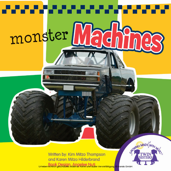 Monster Machines Picture Book main product photo