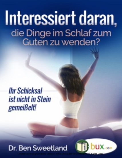 Interessiert daran, die Dinge im Schlaf zum Guten zu wenden? main product photo