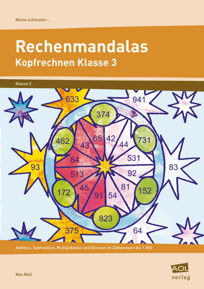 Meine schönsten Rechenmandalas in Klasse 3 main product photo