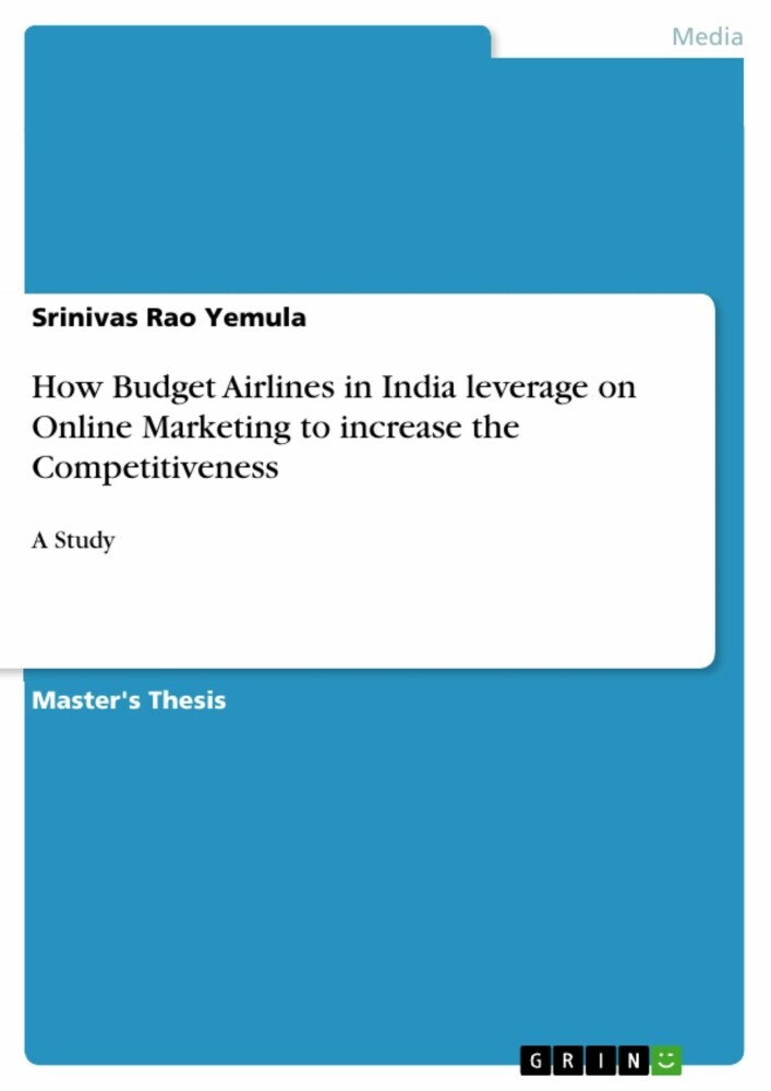 How Budget Airlines in India leverage on Online Marketing to increase the Competitiveness main product photo