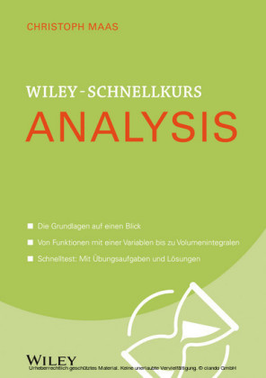 Wiley-Schnellkurs Analysis