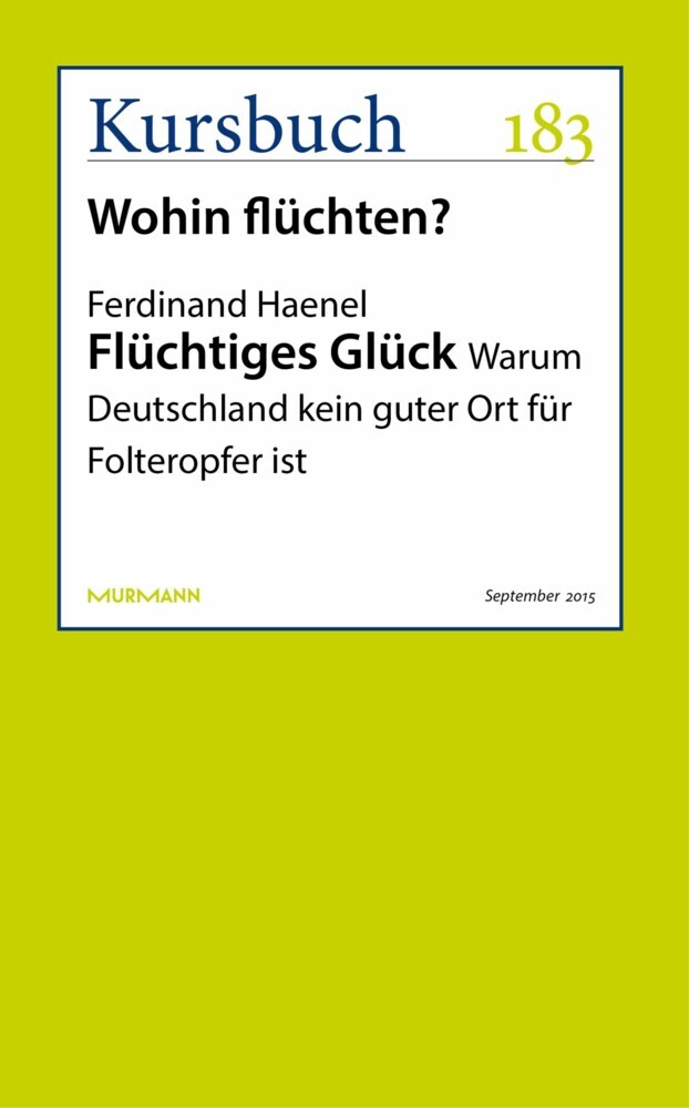 Flüchtiges Glück main product photo