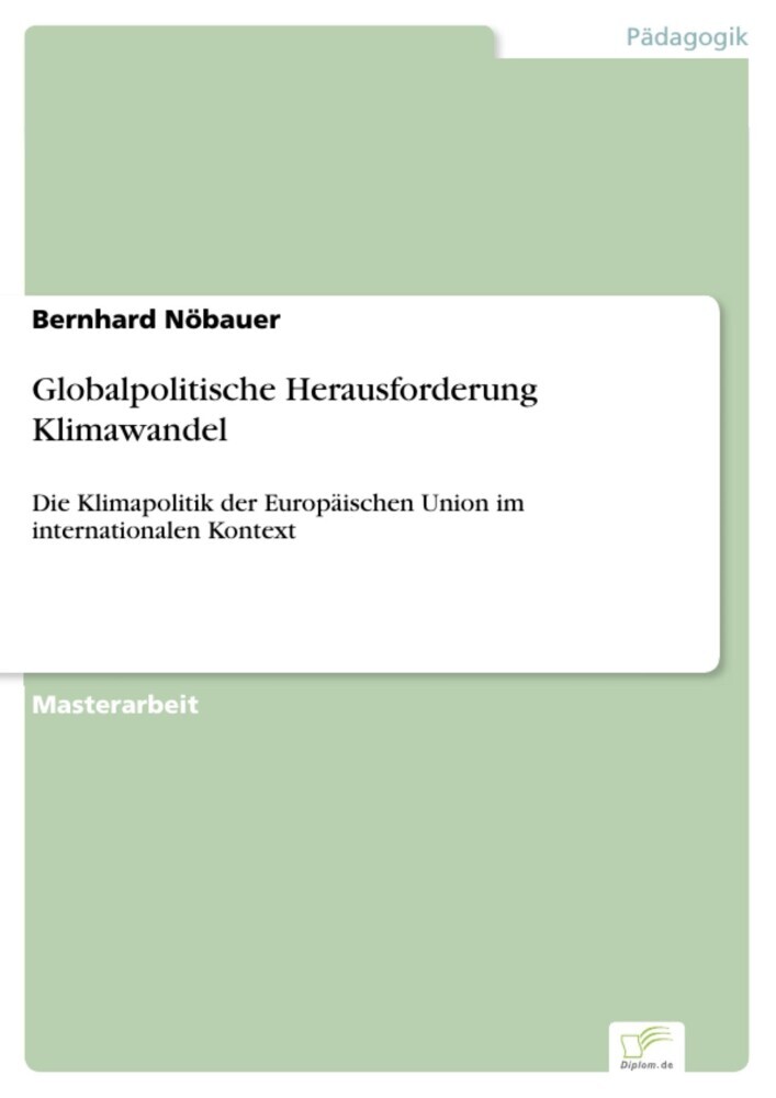 Globalpolitische Herausforderung Klimawandel main product photo
