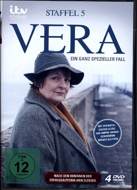 Vera - Ein ganz spezieller Fall. Staffel.5, 4 DVDs main product photo