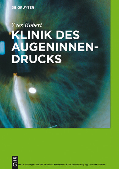 Klinik des Augeninnendrucks main product photo