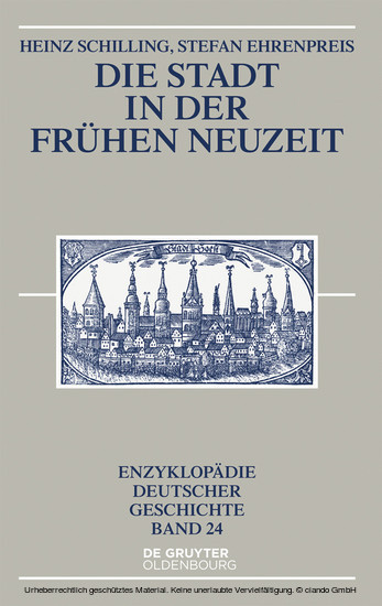 Die Stadt in der Frühen Neuzeit main product photo