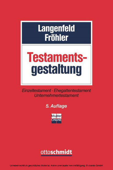 Testamentsgestaltung main product photo