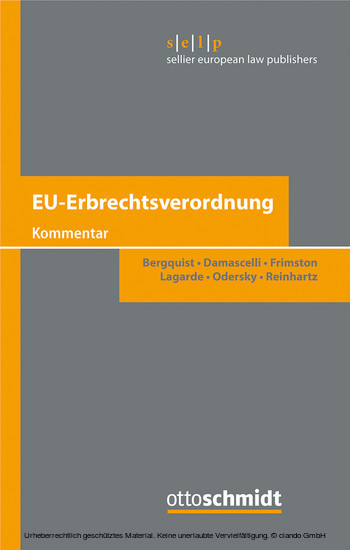 EU-Erbrechtsverordnung main product photo