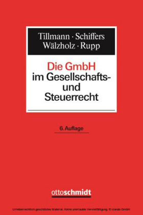 Die GmbH im Gesellschafts- und Steuerrecht